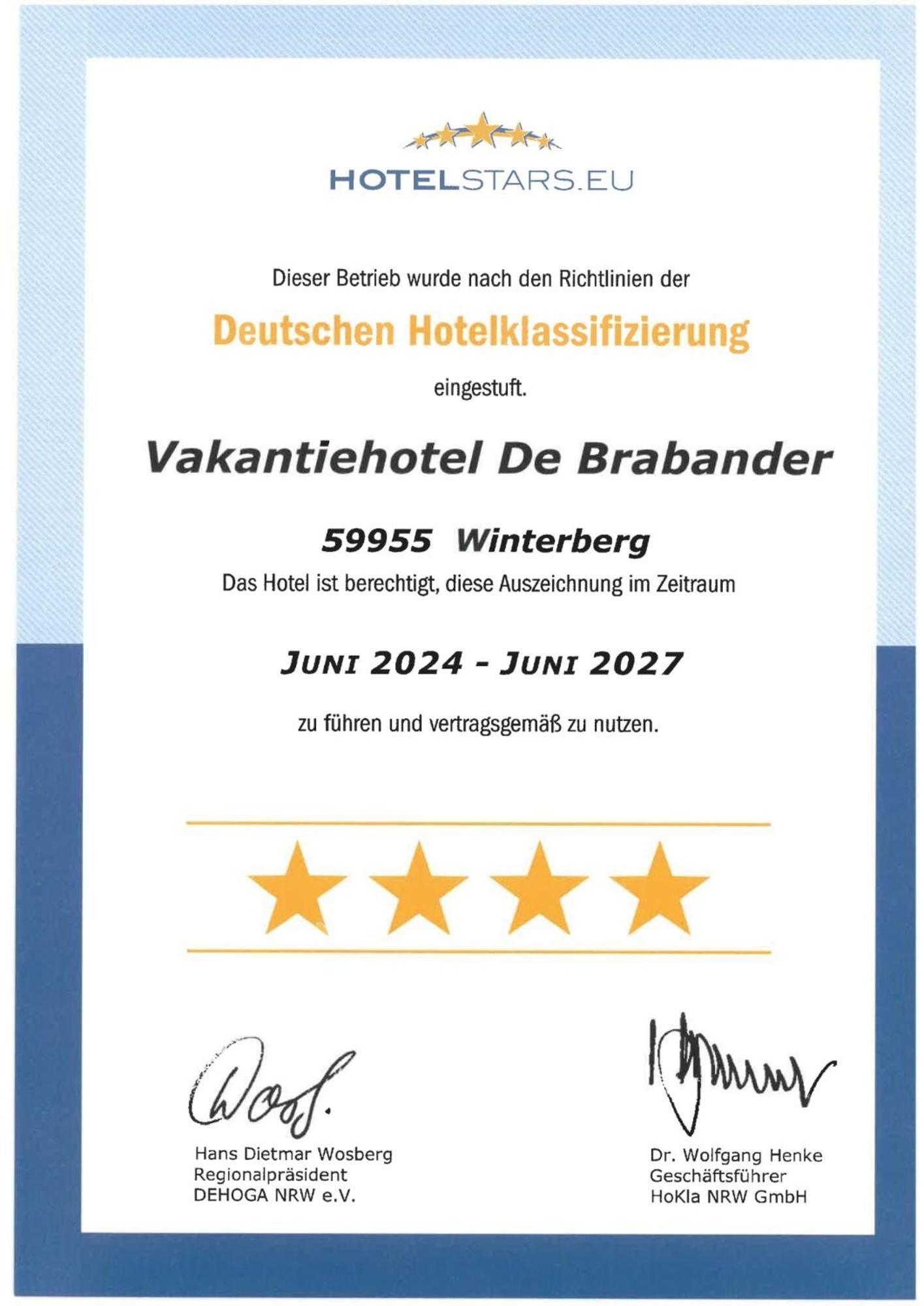 Vakantiehotel Der Brabander Βίντερμπεργκ Εξωτερικό φωτογραφία